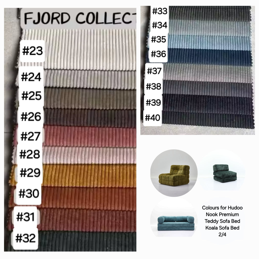 Colour Options - Hudoo