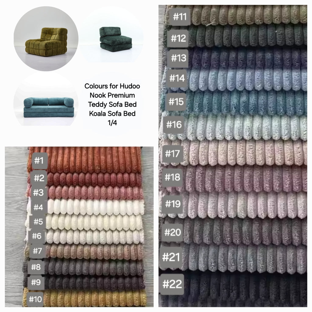 Colour Options - Hudoo