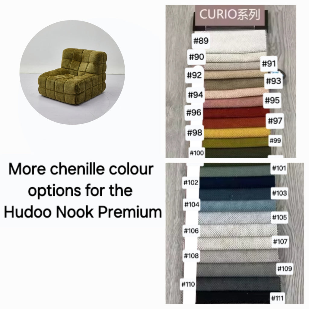 Colour Options - Hudoo