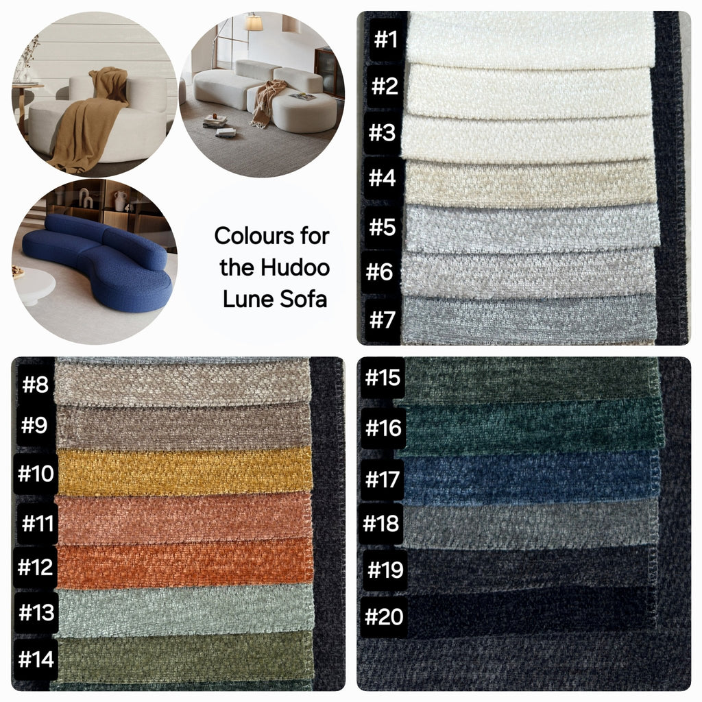 Colour Options - Hudoo