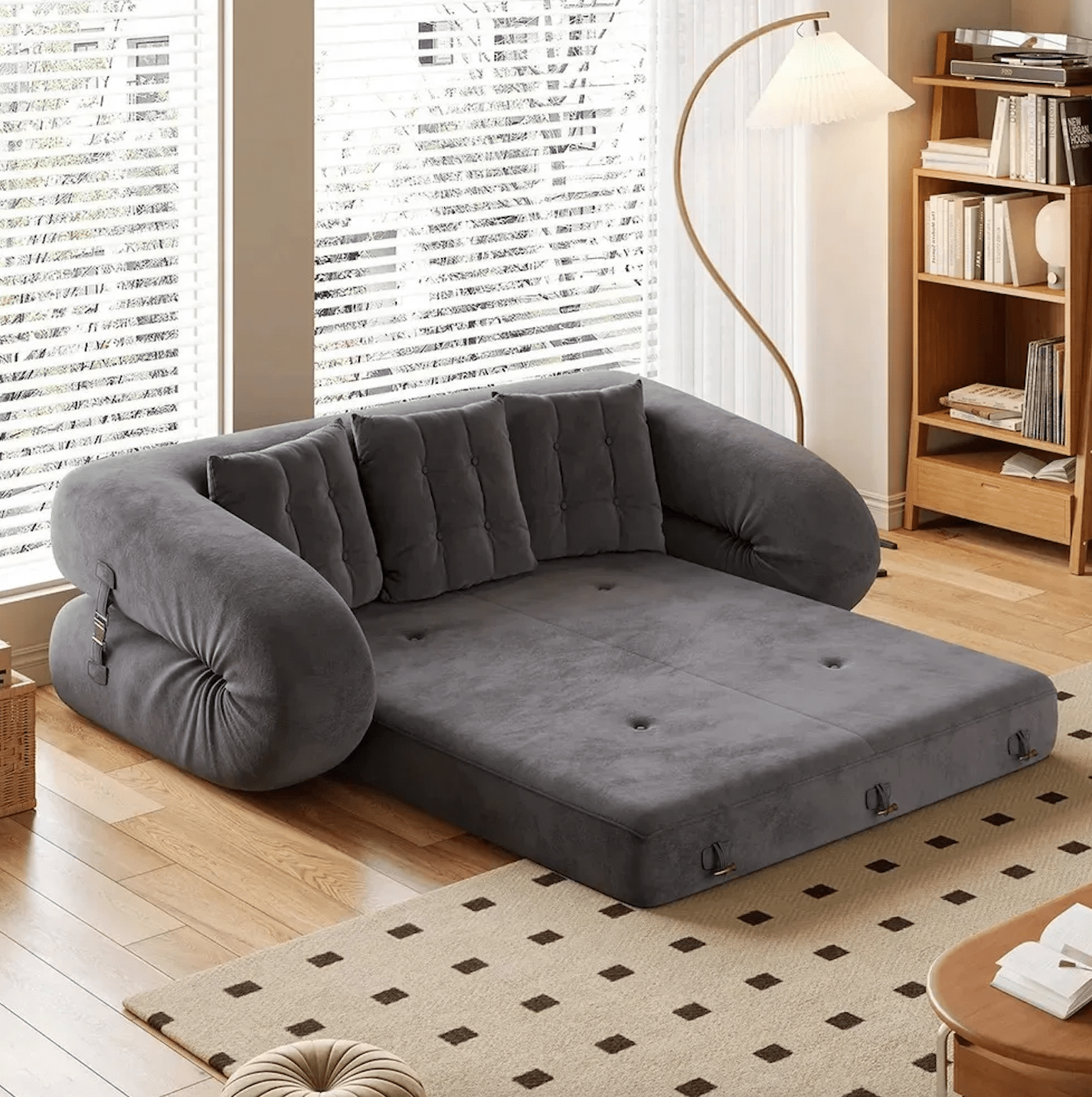 Hudoo Plush Sofa Bed - Hudoo